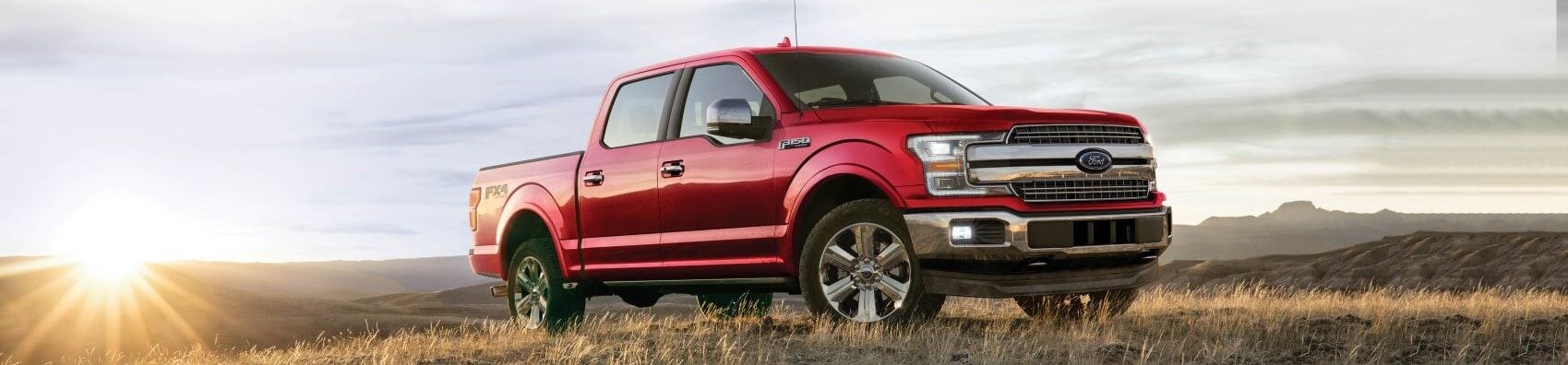 Ford F150 in Red