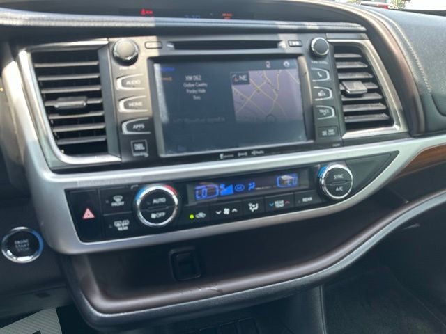 2019 Toyota Highlander Limited Platinum