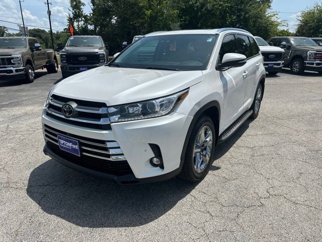 2019 Toyota Highlander Limited Platinum