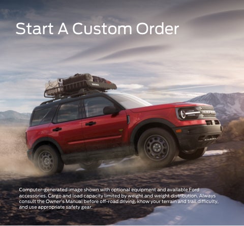 Start a custom order | Tipton Ford in Nacogdoches TX