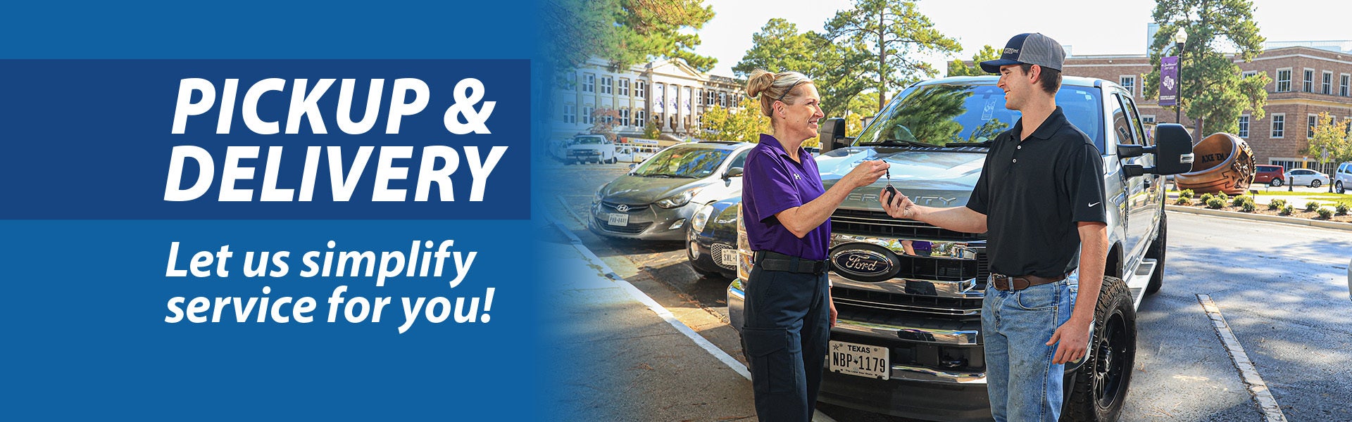 Tipton Ford Pickup & Delivery