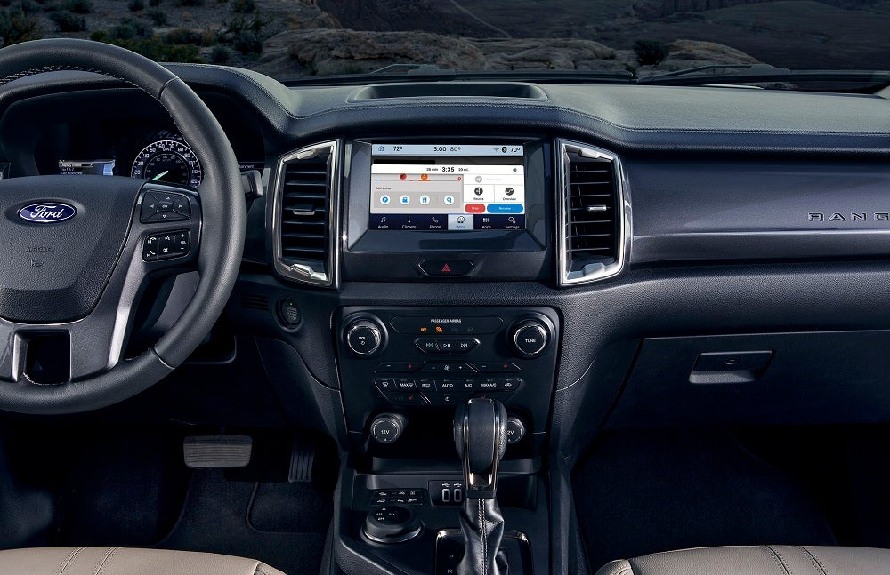 2022 Ford Ranger Interior Technology