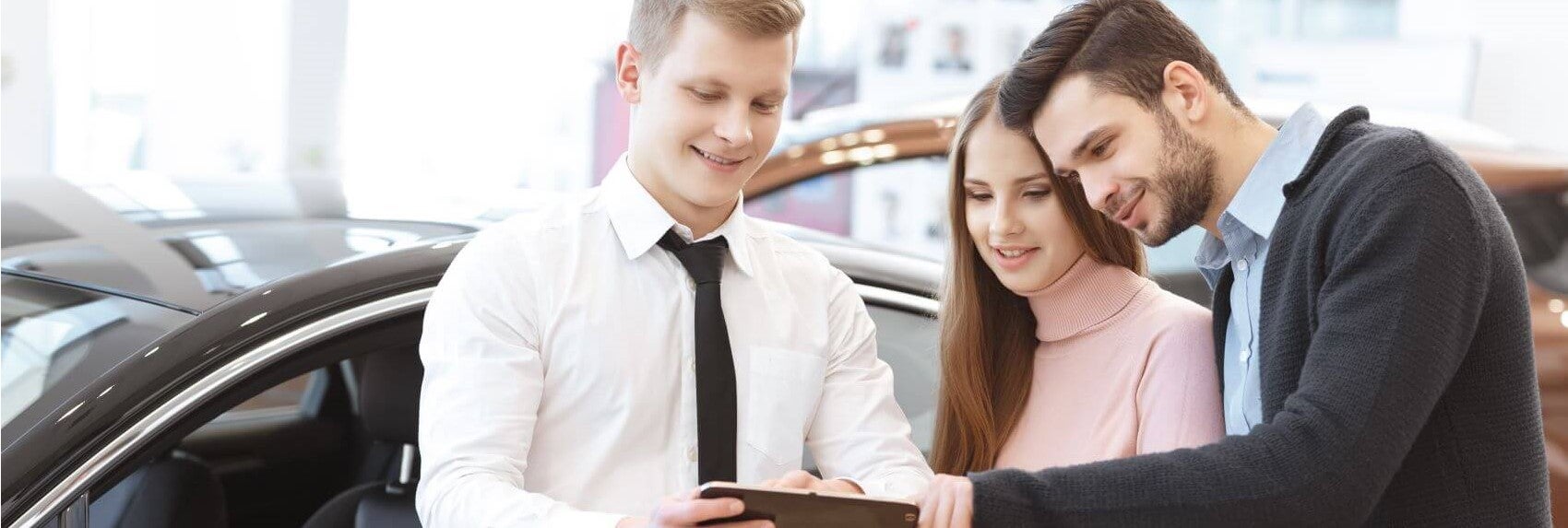 Customers Being Assisted