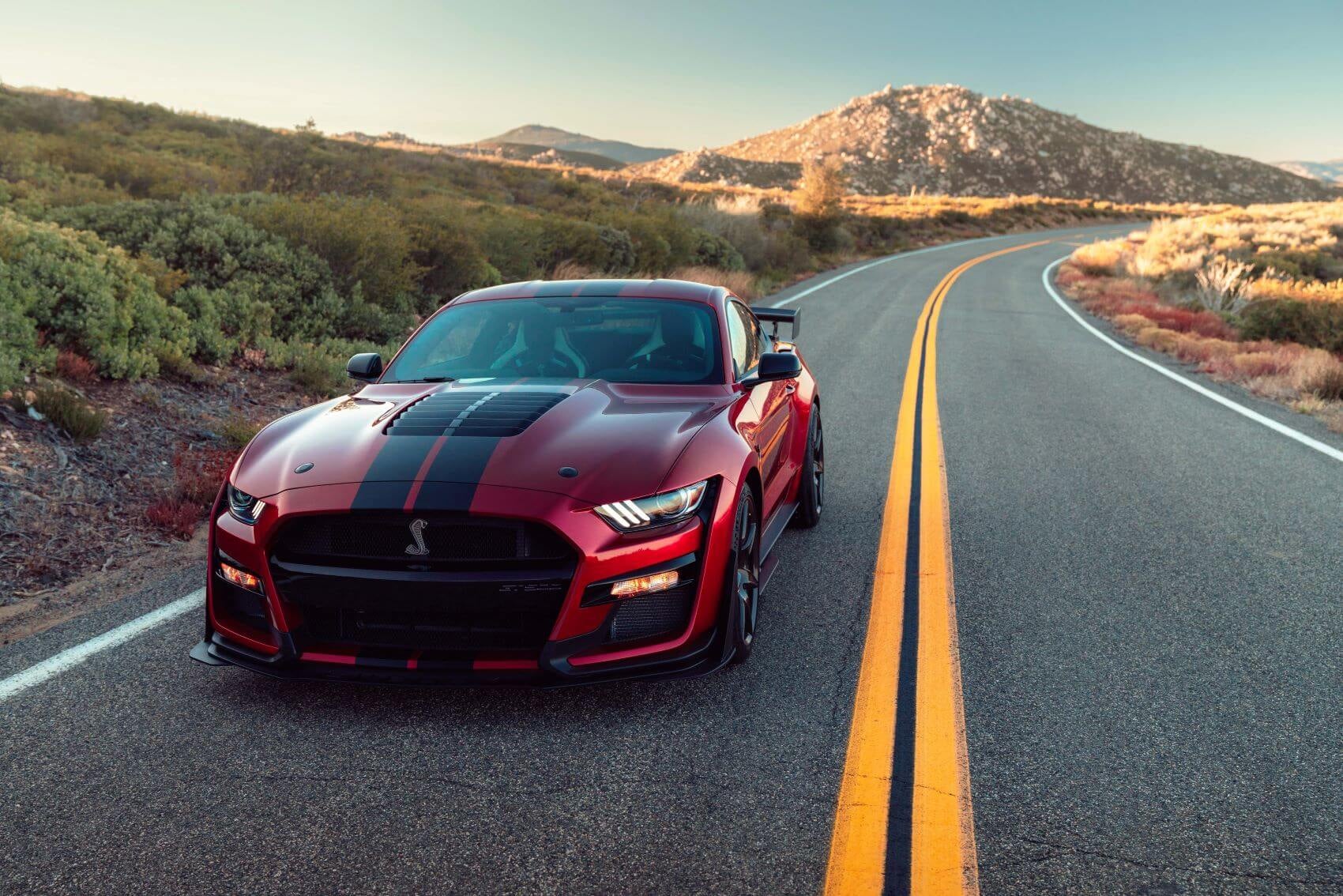 Ford Mustang Shelby Red