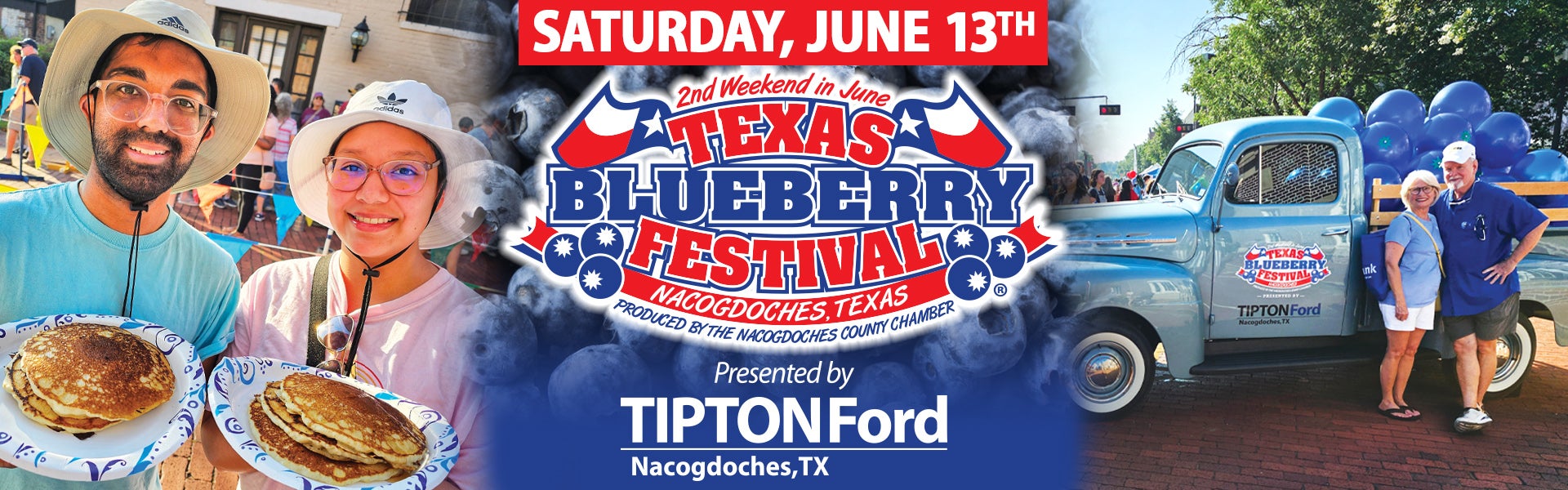Tipton Ford presents the Texas Blueberry Festival